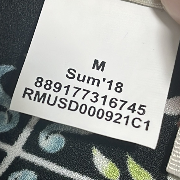 RACHEL Rachel Roy Casual One-Shoulder Maxi Dress Black & floral Size M - Picture 15 of 15